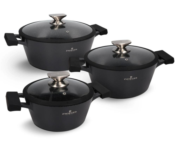 Zwieger Black Stone Zestaw garnków 6 el. - 1324268 - zdjęcie